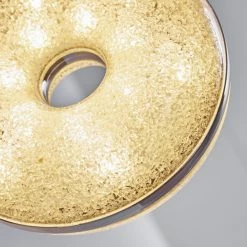 Hofstein Wandleuchte Donot LED Nickel-Matt, Chrom, 1-flammig -Wandleuchten Verkaufsgeschäft wandleuchte donot h3021293 do2 12