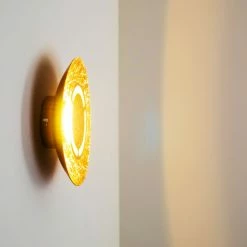 Hofstein Wandleuchte Fairview LED Gold, 1-flammig -Wandleuchten Verkaufsgeschäft wandleuchte fairview h3003916 8