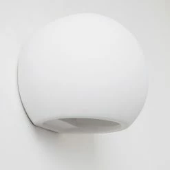 Hofstein Wandleuchte Flot Wei&szlig;, 1-flammig -Wandleuchten Verkaufsgeschäft wandleuchte flot h11 5