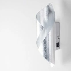 Hofstein Wandleuchte Ogarrio LED Silber, 2-flammig -Wandleuchten Verkaufsgeschäft wandleuchte ogarrio h3020234 9