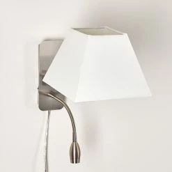 Hofstein Wiby Wandleuchte LED Nickel-Matt, 2-flammig 40 Hofstein Wiby Wandleuchte LED Nickel-Matt, 2-flammig -Wandleuchten Verkaufsgeschäft wiby wandleuchte h3295922 do1 12