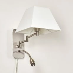 Hofstein Wiby Wandleuchte LED Nickel-Matt, 2-flammig 43 Hofstein Wiby Wandleuchte LED Nickel-Matt, 2-flammig -Wandleuchten Verkaufsgeschäft wiby wandleuchte h3295922 do1 15