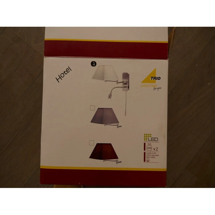 Hofstein Wiby Wandleuchte LED Nickel-Matt, 2-flammig 28 Hofstein Wiby Wandleuchte LED Nickel-Matt, 2-flammig – Bild 28