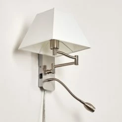 Hofstein Wiby Wandleuchte LED Nickel-Matt, 2-flammig 32 Hofstein Wiby Wandleuchte LED Nickel-Matt, 2-flammig -Wandleuchten Verkaufsgeschäft wiby wandleuchte h3295922 do1 4