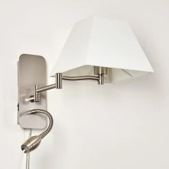 Hofstein Wiby Wandleuchte LED Nickel-Matt, 2-flammig 34 Hofstein Wiby Wandleuchte LED Nickel-Matt, 2-flammig -Wandleuchten Verkaufsgeschäft wiby wandleuchte h3295922 do1 6