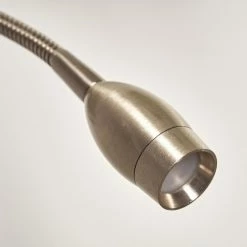 Hofstein Wiby Wandleuchte LED Nickel-Matt, 2-flammig -Wandleuchten Verkaufsgeschäft wiby wandleuchte h3295946 do1 10