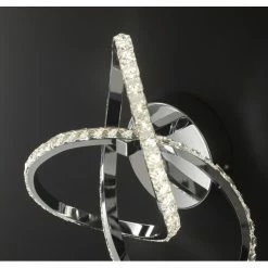 Wofi Leuchten Wofi ABRO Wandleuchte LED Chrom, 1-flammig -Wandleuchten Verkaufsgeschäft wofi abro wandleuchte 4783 01 01 9000 2