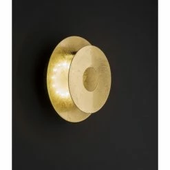 Wofi Leuchten WOFI AFIR Wandleuchte LED Gold, 1-flammig -Wandleuchten Verkaufsgeschäft wofi afir wandleuchte 451901159000 5