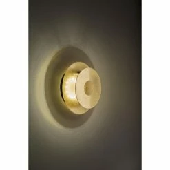 Wofi Leuchten WOFI AFIR Wandleuchte LED Gold, 1-flammig -Wandleuchten Verkaufsgeschäft wofi afir wandleuchte 451901159000 6