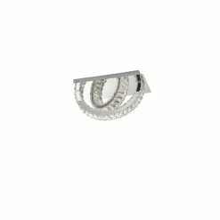 Wofi Leuchten Wofi ANESA Wandleuchte LED Chrom, 1-flammig