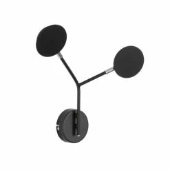 Wofi Leuchten WOFI BELIZE Wandleuchte LED Schwarz, 1-flammig