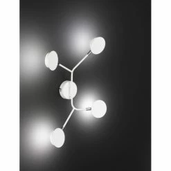 Wofi Leuchten WOFI BELIZE Wandleuchte LED Wei&szlig;, 1-flammig -Wandleuchten Verkaufsgeschäft wofi belize wandleuchte 446604069000 2