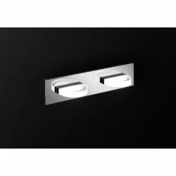 Wofi Leuchten Wofi ESTERA Wandleuchte LED Chrom, 2-flammig