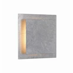 Wofi Leuchten WOFI FEY Wandleuchte LED Silber, 1-flammig