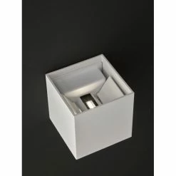 Wofi Leuchten Wofi GALWAY Wandleuchte LED Wei&szlig;, 1-flammig -Wandleuchten Verkaufsgeschäft wofi galway wandleuchte 4567 01 06 8000 2