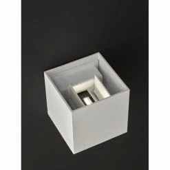 Wofi Leuchten Wofi GALWAY Wandleuchte LED Wei&szlig;, 1-flammig -Wandleuchten Verkaufsgeschäft wofi galway wandleuchte 4567 01 06 8000 3