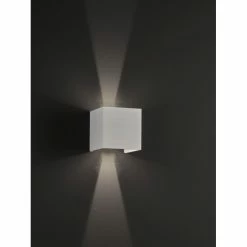 Wofi Leuchten Wofi GALWAY Wandleuchte LED Wei&szlig;, 1-flammig -Wandleuchten Verkaufsgeschäft wofi galway wandleuchte 4567 01 06 8000 8