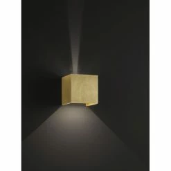 Wofi Leuchten Wofi GALWAY Wandleuchte LED Gold, 1-flammig -Wandleuchten Verkaufsgeschäft wofi galway wandleuchte 4567 01 15 8000 3