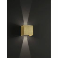 Wofi Leuchten Wofi GALWAY Wandleuchte LED Gold, 1-flammig -Wandleuchten Verkaufsgeschäft wofi galway wandleuchte 4567 01 15 8000 4