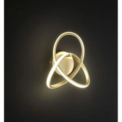 Wofi Leuchten Wofi INDIGO Wandleuchte LED Gold, 1-flammig -Wandleuchten Verkaufsgeschäft wofi indigo wandleuchte 4134 01 14 9000 3