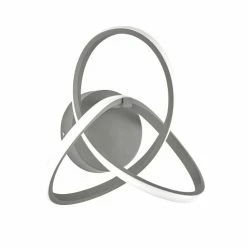 Wofi Leuchten WOFI INDIGO Wandleuchte LED Anthrazit, 1-flammig