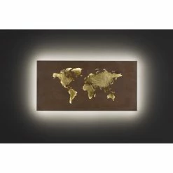 Wofi Leuchten WOFI LINDA Wandleuchte LED Gold, 1-flammig -Wandleuchten Verkaufsgeschäft wofi linda wandleuchte 4556 01 15 9600 3