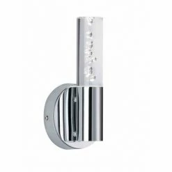 Wofi Leuchten Wofi SPA line OASIS Bad-Wandleuchte LED Chrom, 1-flammig