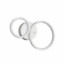 Wofi Leuchten WOFI VIKA Wandleuchte LED Wei&szlig;, 1-flammig