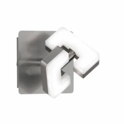 Wofi Leuchten Wofi ZARA Wandlampe LED Nickel-Matt, 1-flammig