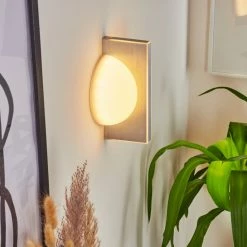 Hofstein Wroxton Wandleuchte LED Aluminium, 1-flammig