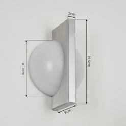 Hofstein Wroxton Wandleuchte LED Aluminium, 1-flammig -Wandleuchten Verkaufsgeschäft wroxton wandleuchte h3561041 3